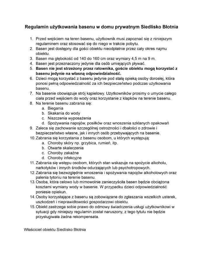 Siedlisko Blotnia Villa Mierzeszyn Екстериор снимка