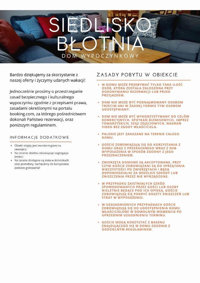 Siedlisko Blotnia Villa Mierzeszyn Екстериор снимка